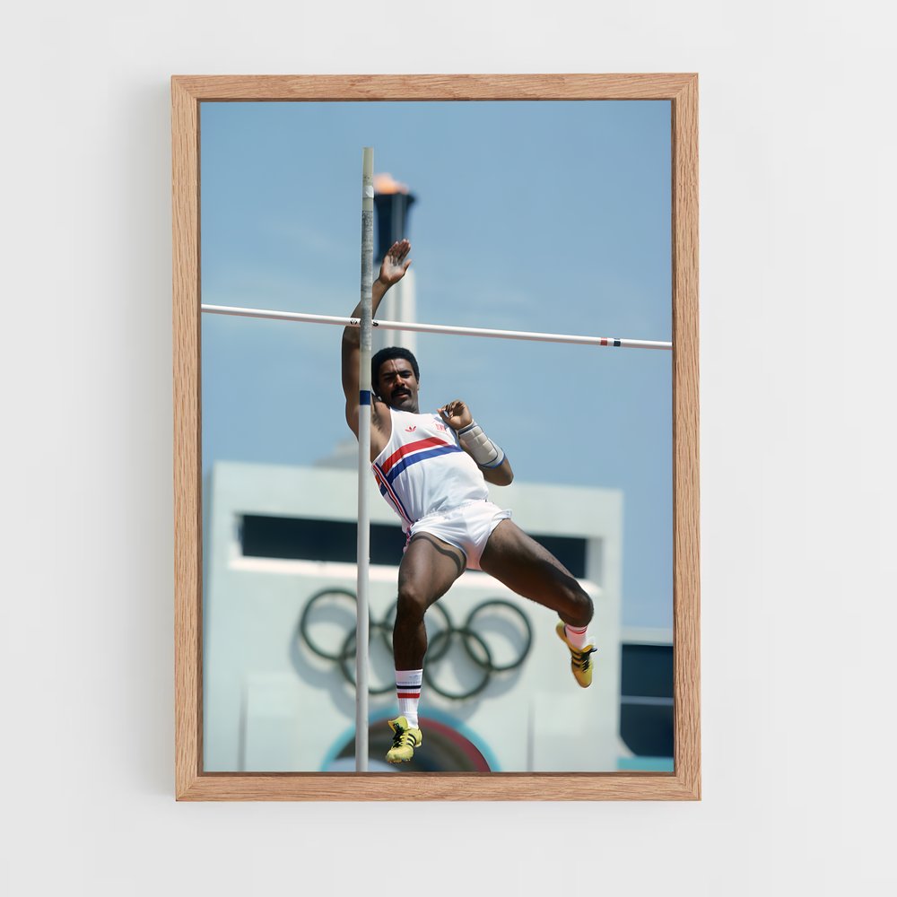 Poster Saut Légendaire – affiche Athlétisme (vue 4)